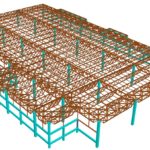 Car Factory with Trusses